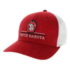 Legacy Athletic South Dakota Coyotes Bigs Hat Red/white