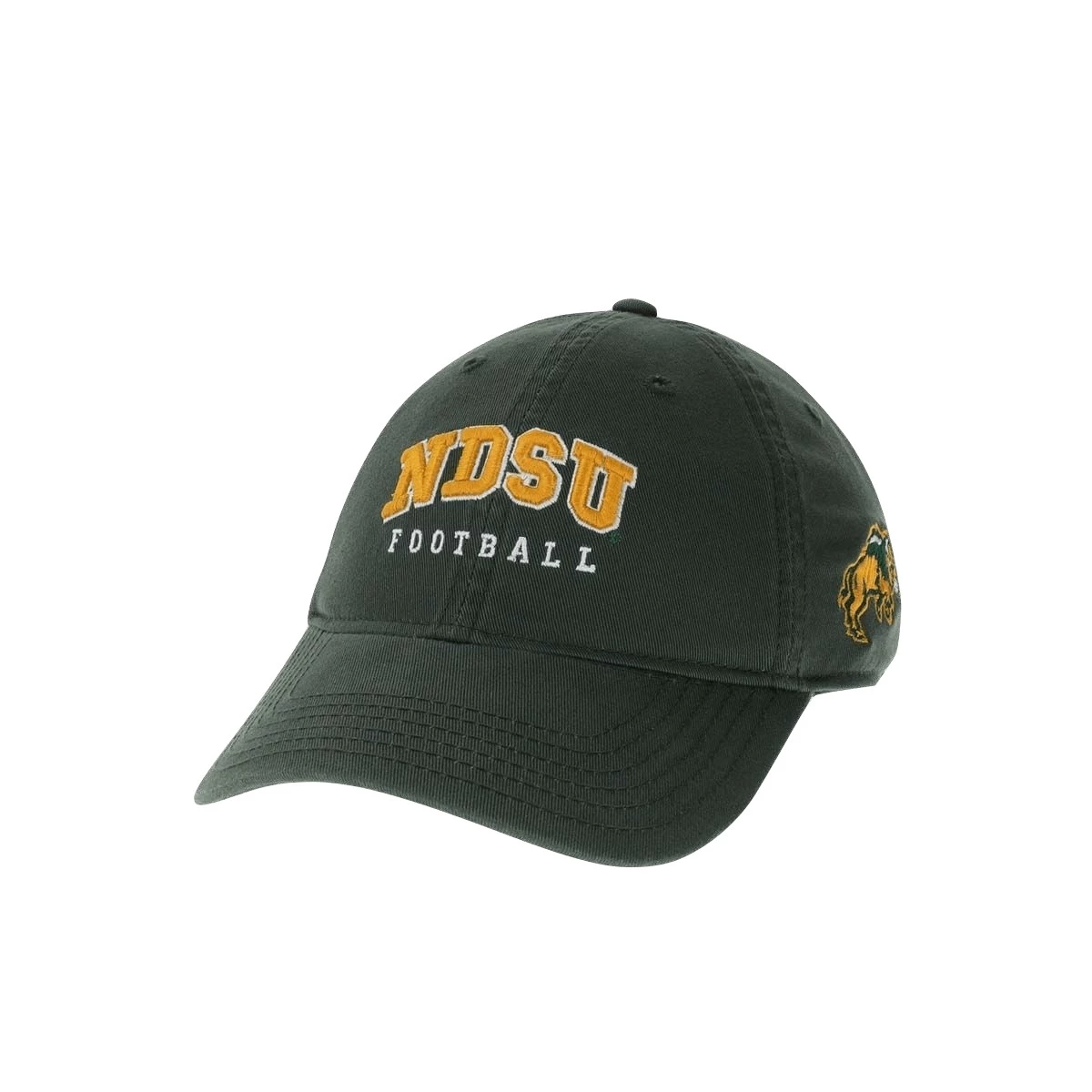 Legacy Athletic North Dakota State Bison Old Sport Football Hat Dark Green 2 Legacy Athletic North Dakota State Bison Old Sport Football Hat Dark Green - Image 2