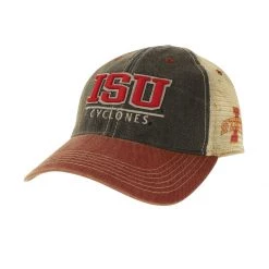 Legacy Athletic Iowa State Cyclones Side Split Hat Black/cardinal