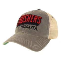 Legacy Athletic Nebraska Cornhuskers Wheaties Hat Grey Heather