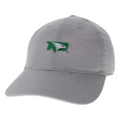 Legacy Athletic Women's North Dakota Fighting Hawks Mini Logo Champ Hat Silver
