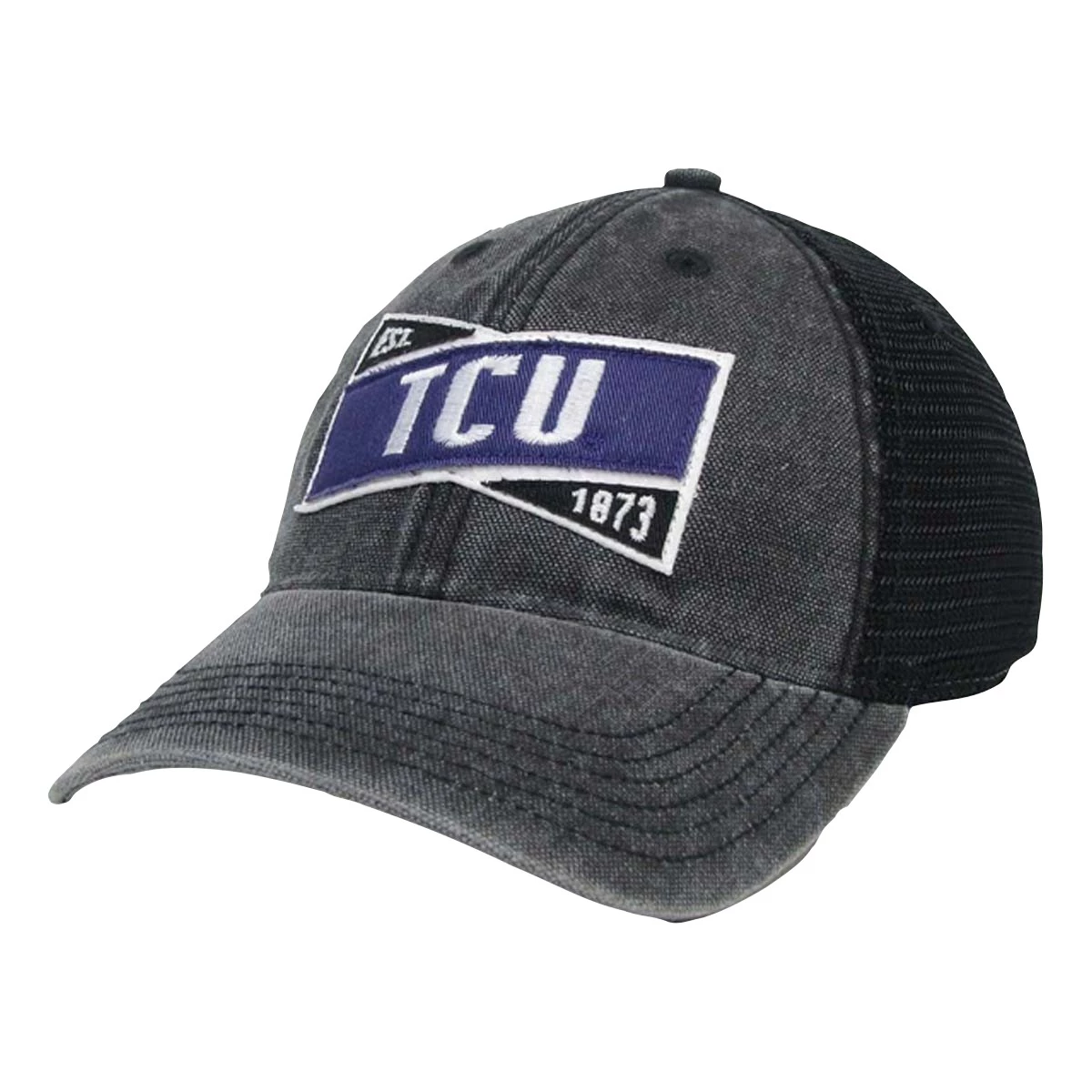 Legacy Athletic TCU Horned Frogs Weiss Hat Black 1 Legacy Athletic TCU Horned Frogs Weiss Hat Black