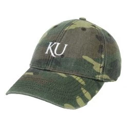 Legacy Athletic Women's Kansas Jayhawks Micro Hat Camo