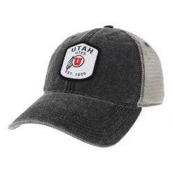 Legacy Athletic Utah Utes Splitter Hat Black/grey