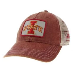 Legacy Athletic Iowa State Cyclones Farm Strong Trucker Hat Cardinal