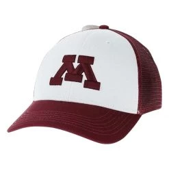 Legacy Athletic Minnesota Golden Gophers Low Row Hat White/maroon