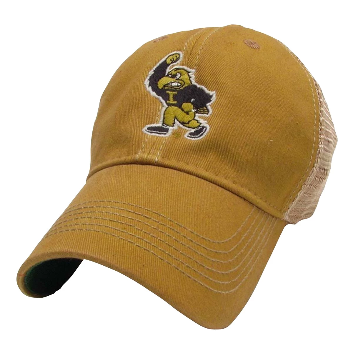 Legacy Athletic Iowa Hawkeyes Flying Herky Champ Trucker Hat Yellow 3 Legacy Athletic Iowa Hawkeyes Flying Herky Champ Trucker Hat Yellow - Image 3