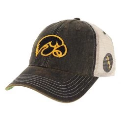 Legacy Athletic Sales Store 26 Legacy Athletic Iowa Hawkeyes Hawk Trucker Hat Black