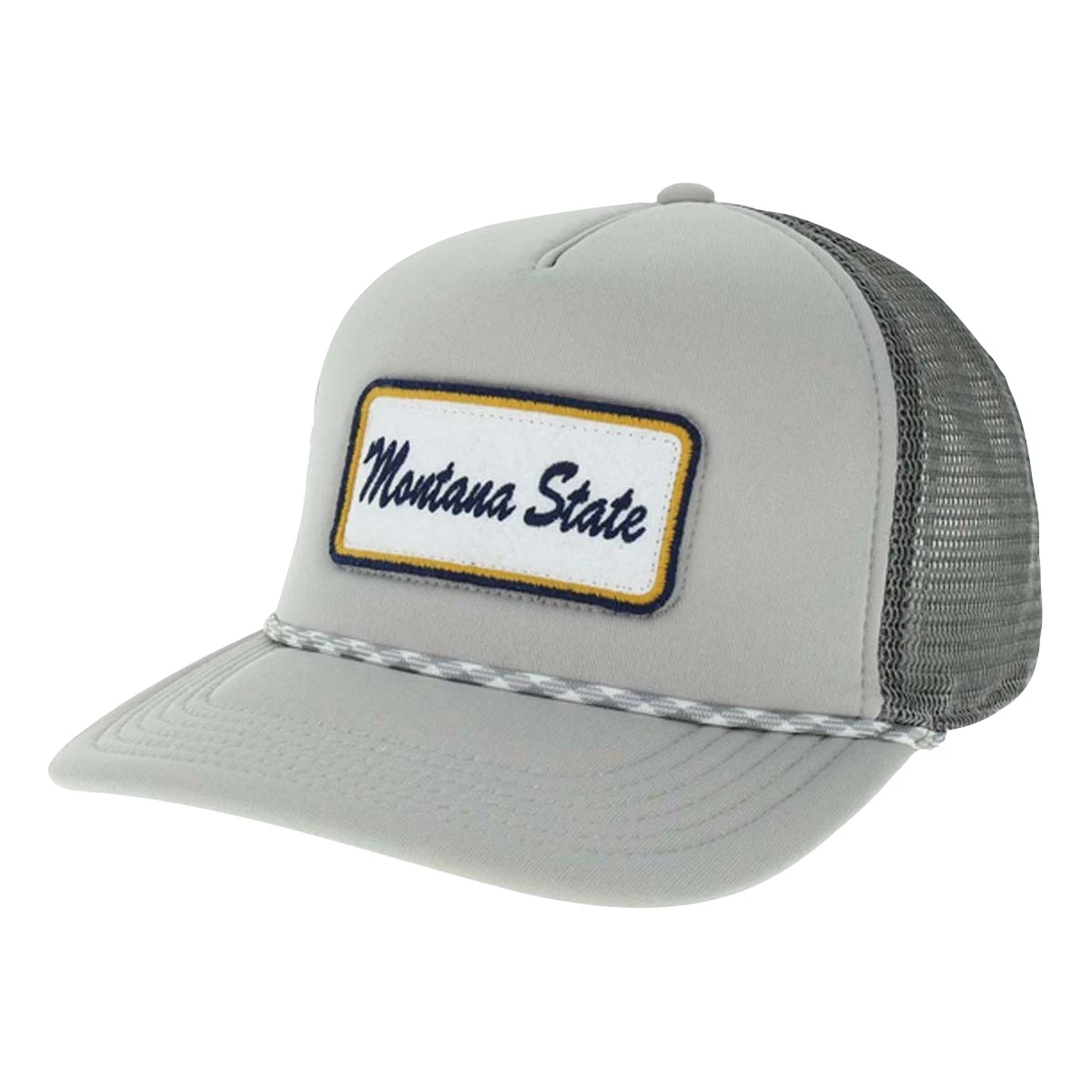 Legacy Athletic Montana State Bobcats Trucker Shark Hat Grey 2 Legacy Athletic Montana State Bobcats Trucker Shark Hat Grey - Image 2