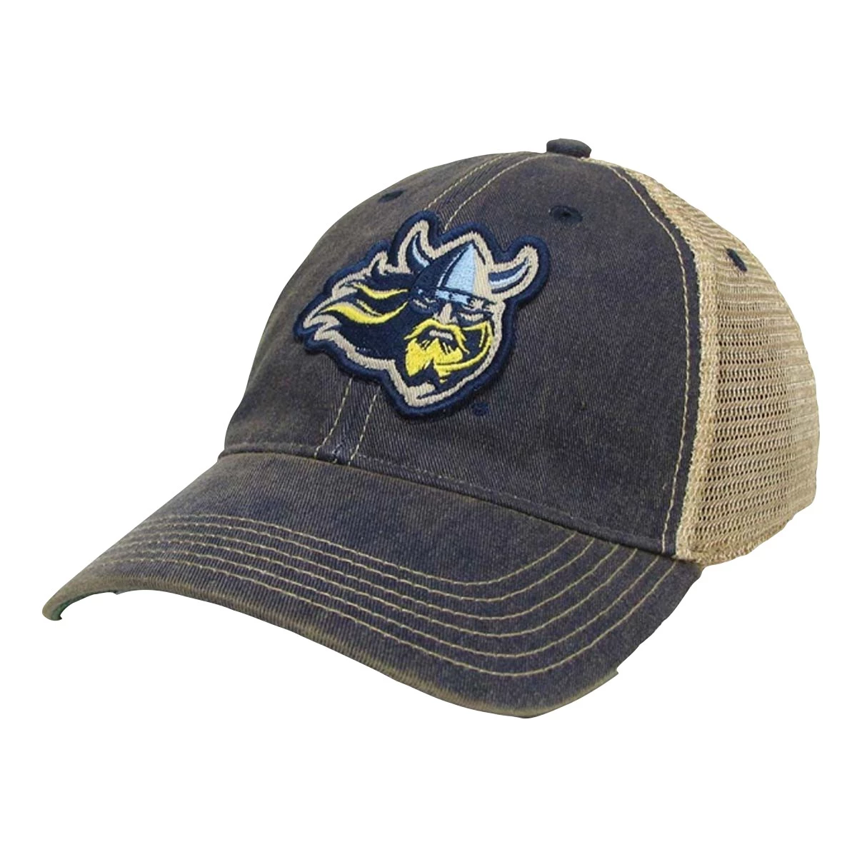 Legacy Athletic Augustana Vikings CP Patch Hat Navy 2 Legacy Athletic Augustana Vikings CP Patch Hat Navy - Image 2