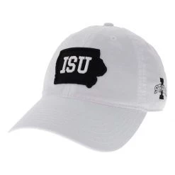 Legacy Athletic Iowa State Cyclones State Outline Hat White