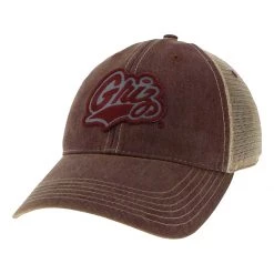 Legacy Athletic Montana Grizzlies Patch Hat Burgundy