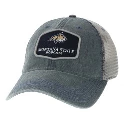 Legacy Athletic Montana State Bobcats Rouge Hat Blue Steel