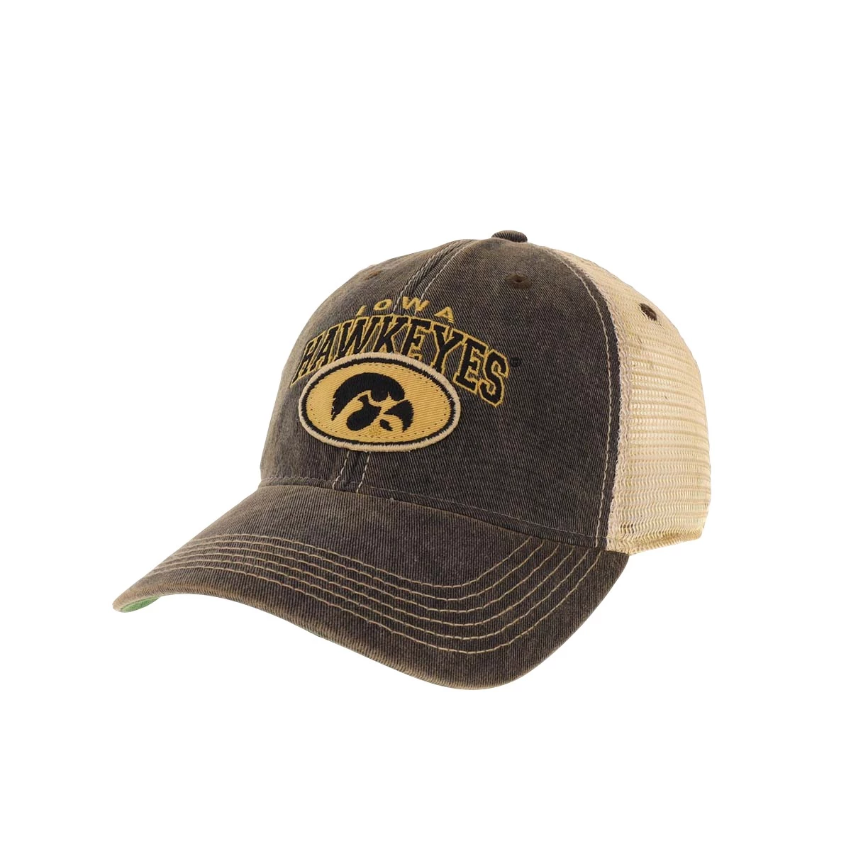 Legacy Athletic Iowa Hawkeyes Showcase Hat Black 2 Legacy Athletic Iowa Hawkeyes Showcase Hat Black - Image 2