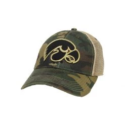 Legacy Athletic Kids' Iowa Hawkeyes Patch Snapback Hat Copper