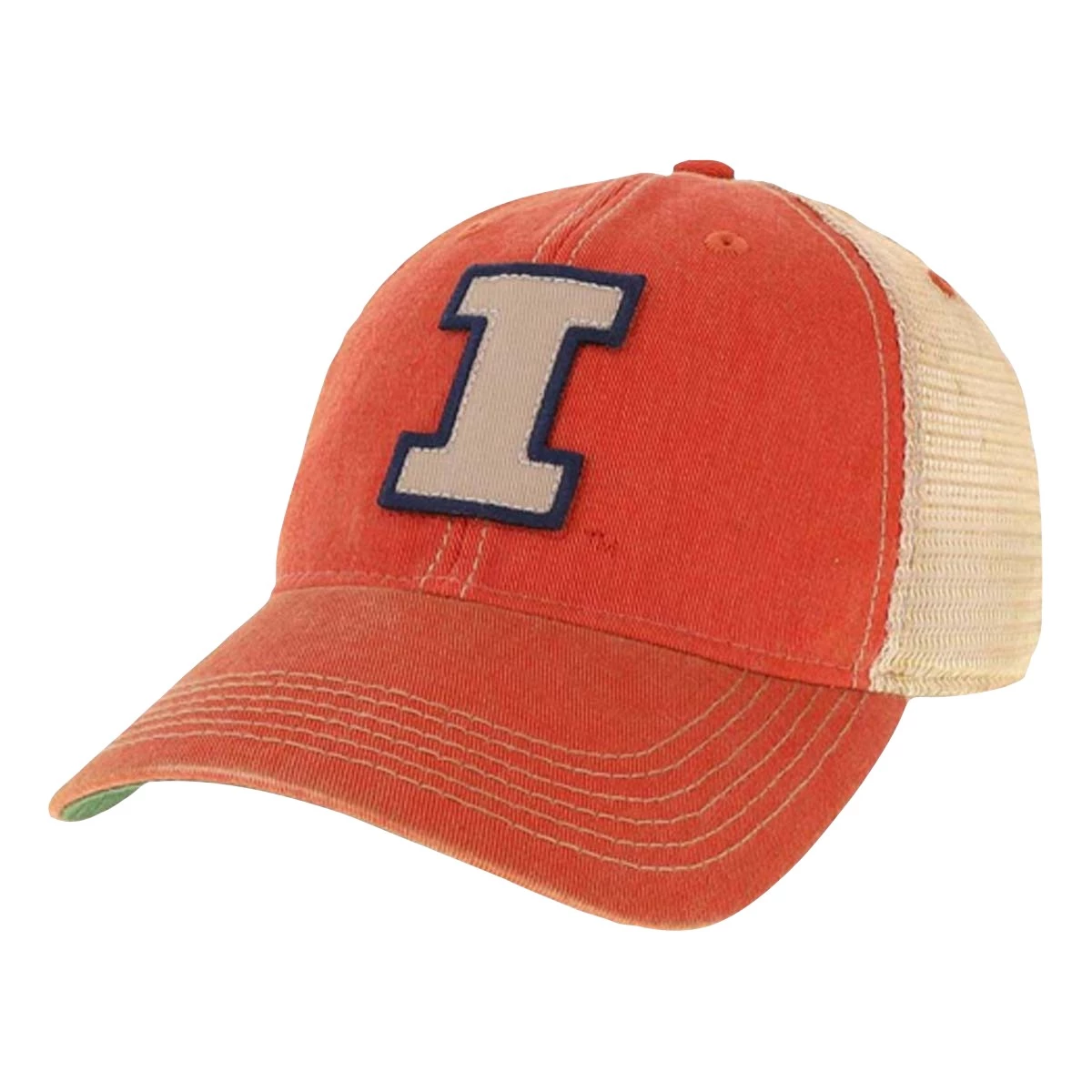 Legacy Athletic Illinois Fighting Illini CP Patch Hat Orange 1 Legacy Athletic Illinois Fighting Illini CP Patch Hat Orange
