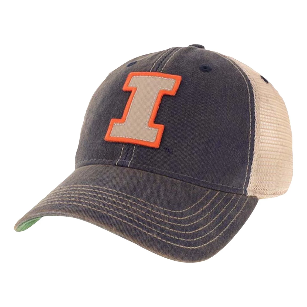 Legacy Athletic Illinois Fighting Illini CP Patch Hat Orange 2 Legacy Athletic Illinois Fighting Illini CP Patch Hat Orange - Image 2