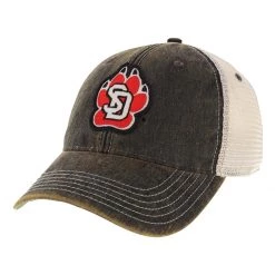 Legacy Athletic South Dakota Coyotes CP Patch Hat Black