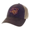 Legacy Athletic Kids' Northern Iowa Panthers Patch Snapback Hat Purple