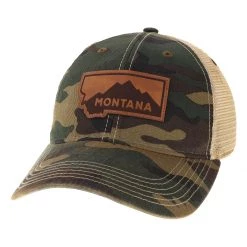 Men's Legacy Athletic Legacy Montana Leather Patch Snapback Hat