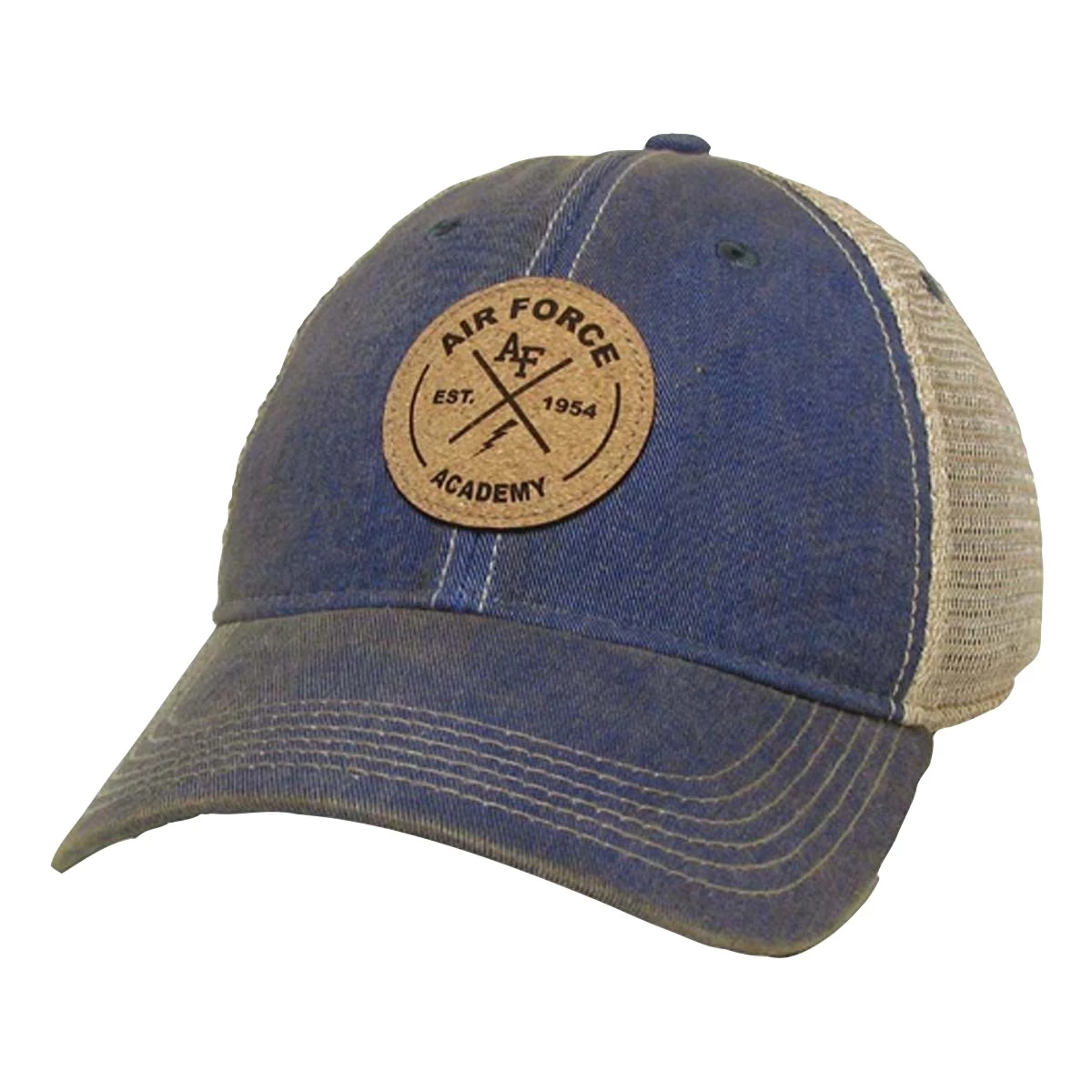 Legacy Athletic Air Force Falcons Circle X Hat Royal/black 1 Legacy Athletic Air Force Falcons Circle X Hat Royal/black