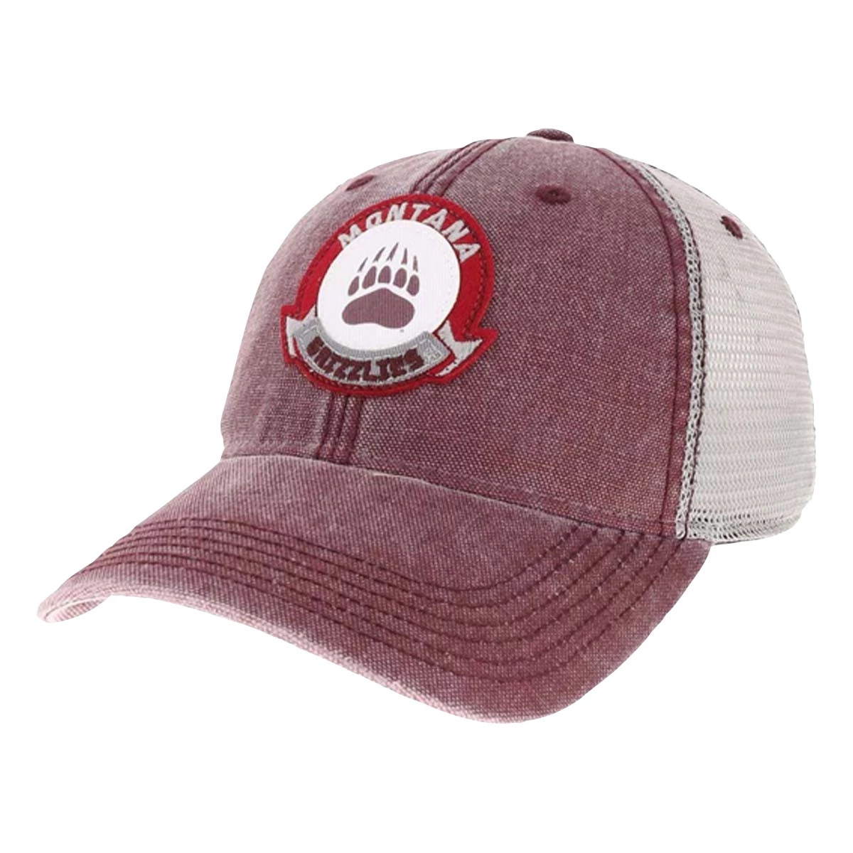 Legacy Athletic Montana Grizzlies Bottom Banner Hat Burgundy 1 Legacy Athletic Montana Grizzlies Bottom Banner Hat Burgundy