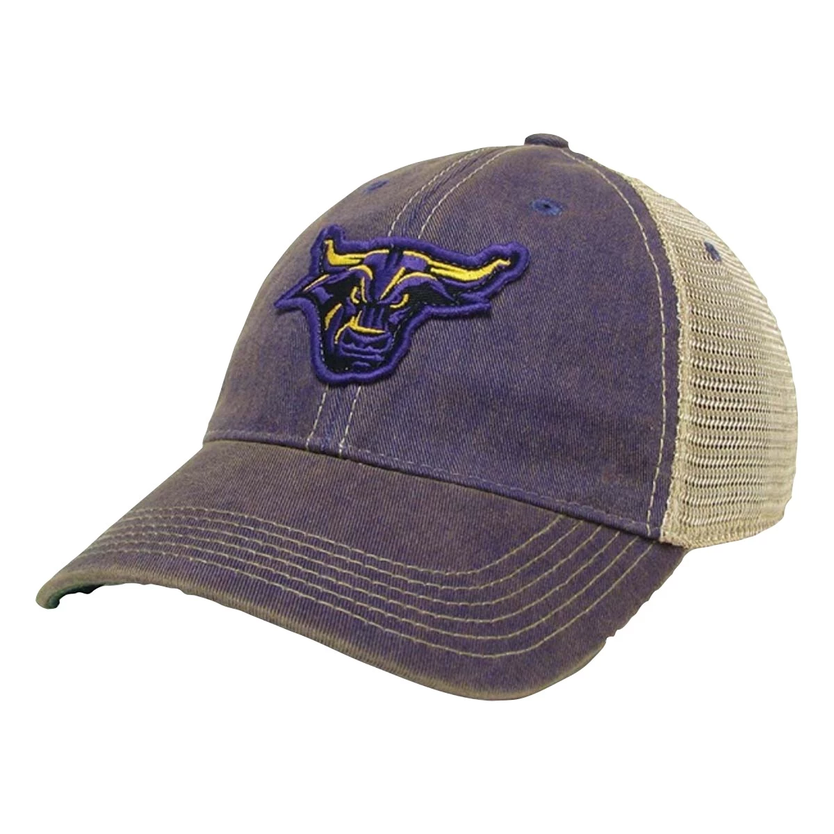 Legacy Athletic Minnesota State Mavericks Patch Hat Purple 2 Legacy Athletic Minnesota State Mavericks Patch Hat Purple - Image 2