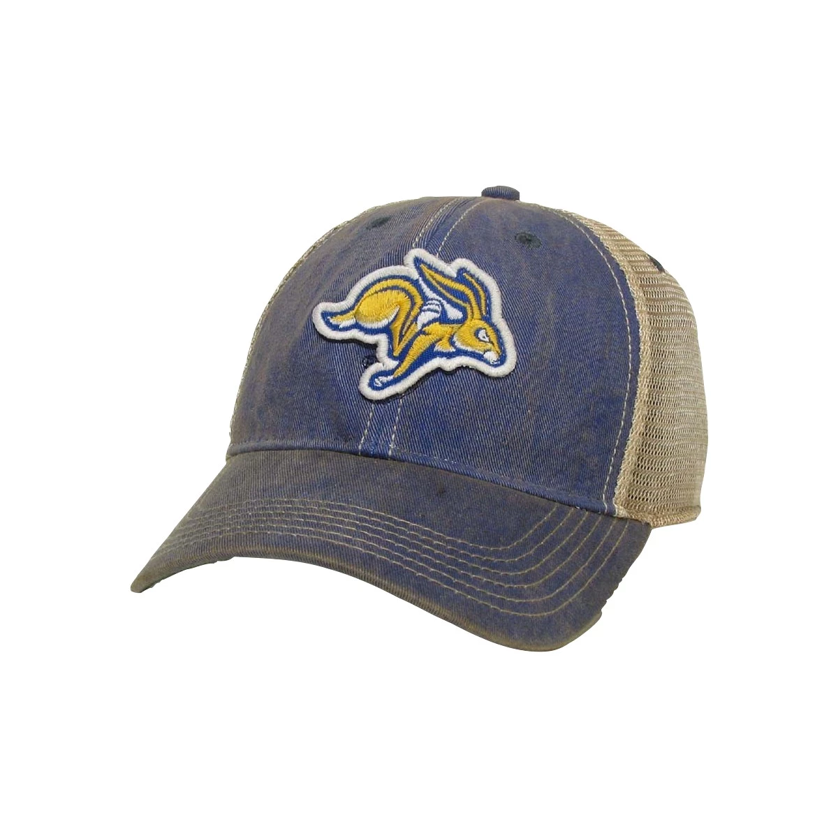 Legacy Athletic Kids' South Dakota State Jackrabbit Patch Snapback Hat Blue 2 Legacy Athletic Kids' South Dakota State Jackrabbit Patch Snapback Hat Blue - Image 2