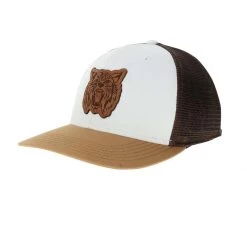 Legacy Athletic Kansas State Wildcats Engrave Champ Hat White/camel