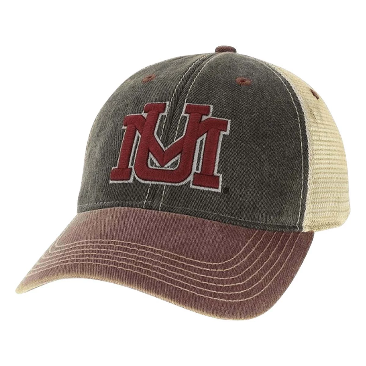 Legacy Athletic Montana Grizzlies BSA Hat Black/burgundy 1 Legacy Athletic Montana Grizzlies BSA Hat Black/burgundy