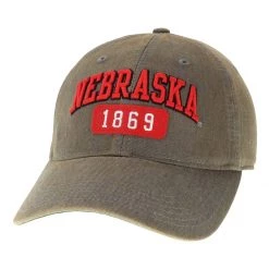 Legacy Athletic Nebraska Cornhuskers Showdown Hat Grey Heather