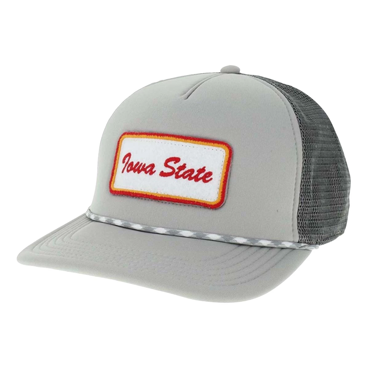 Legacy Athletic Iowa State Cyclones Trucker Shark Hat Grey 2 Legacy Athletic Iowa State Cyclones Trucker Shark Hat Grey - Image 2