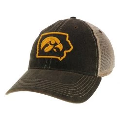 Legacy Athletic Iowa Hawkeyes State Out Hat Black