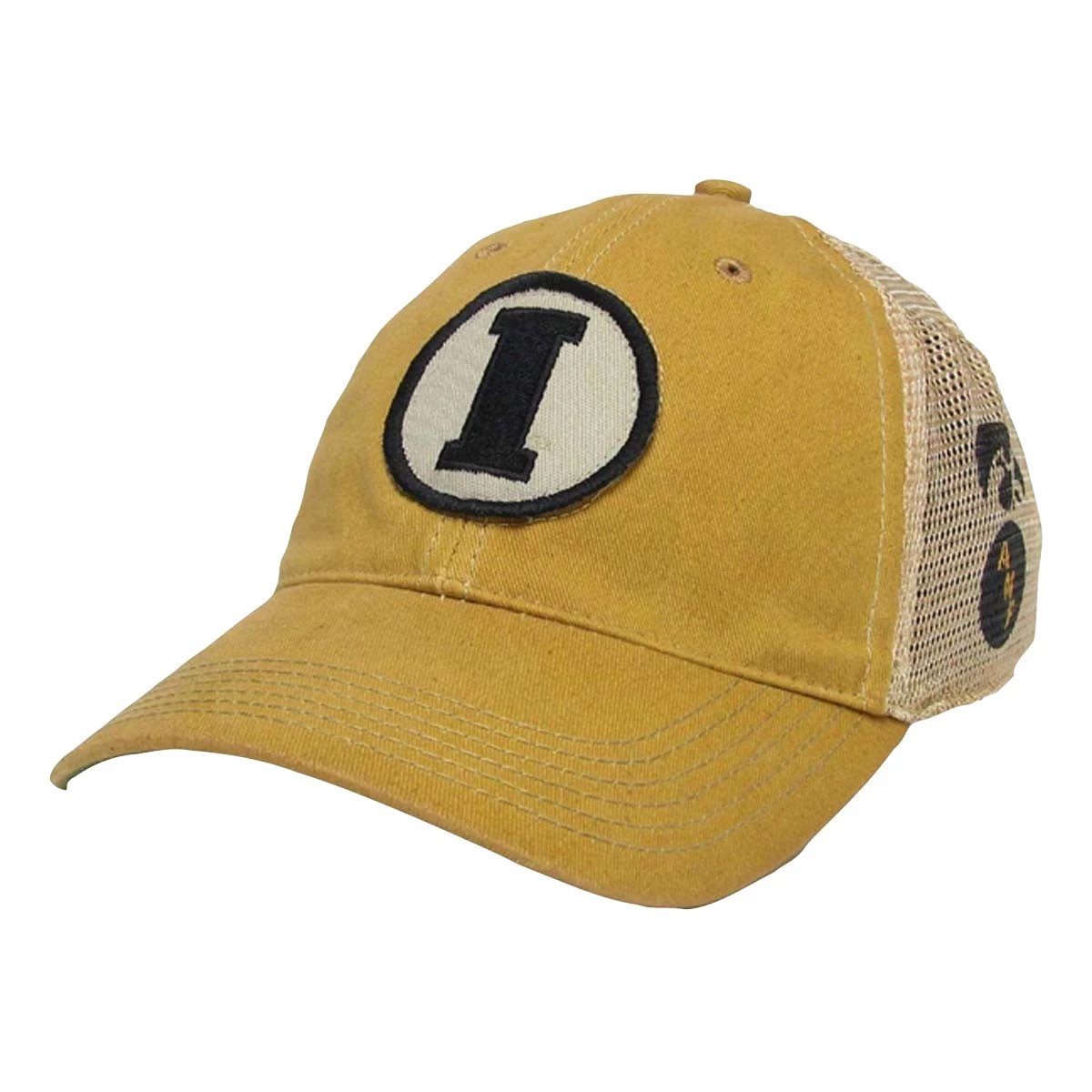 Legacy Athletic Iowa Hawkeyes Capital Pitch Hat Yellow 2 Legacy Athletic Iowa Hawkeyes Capital Pitch Hat Yellow - Image 2