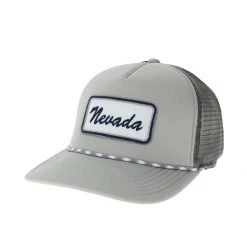 Legacy Athletic Nevada Wolf Pack Trucker Shark Hat Grey