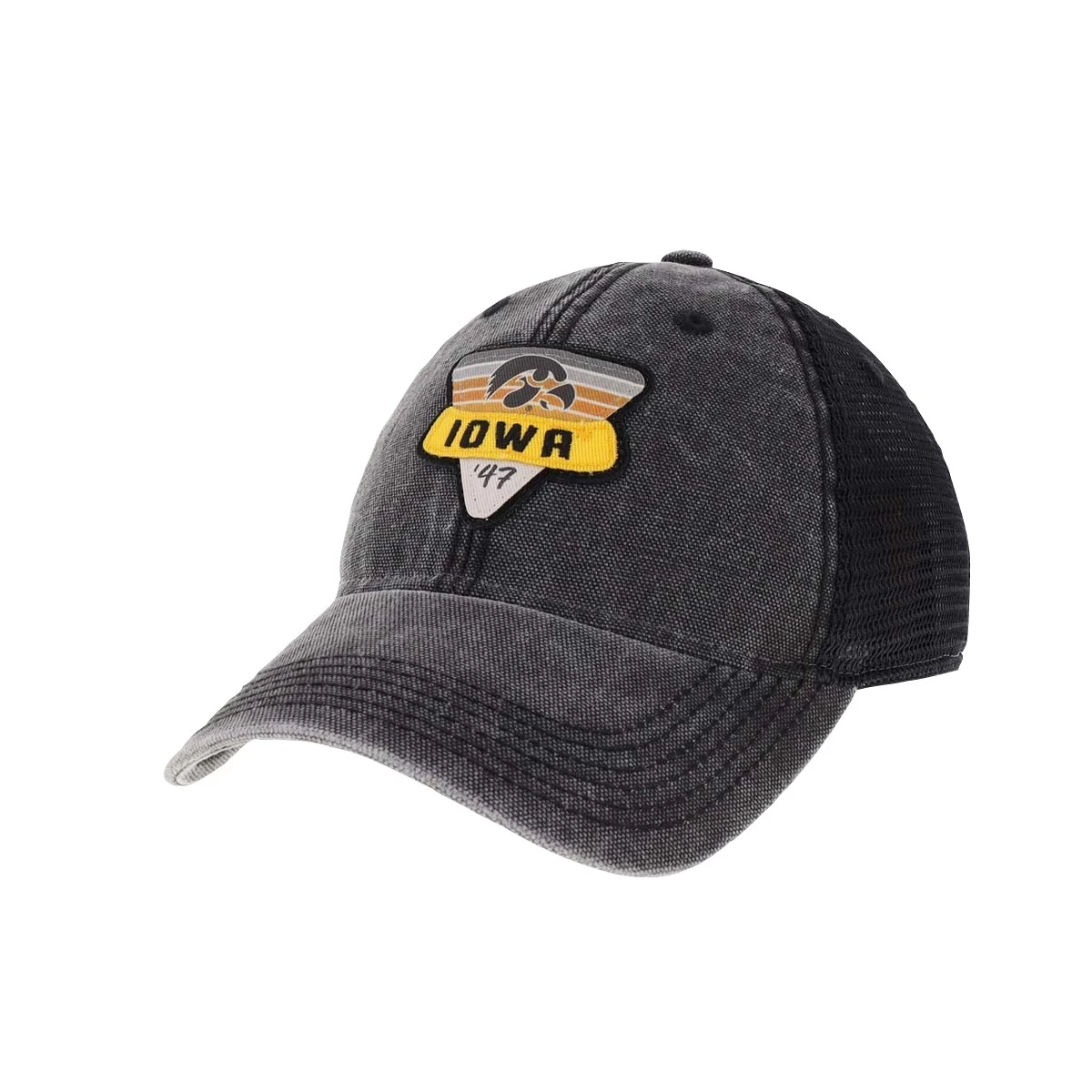 Legacy Athletic Iowa Hawkeyes Point Hat Black/gold 1 Legacy Athletic Iowa Hawkeyes Point Hat Black/gold