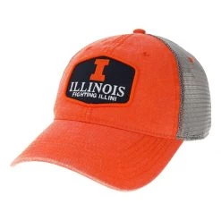 Legacy Athletic Illinois Fighting Illini Rouge Hat Orange/grey