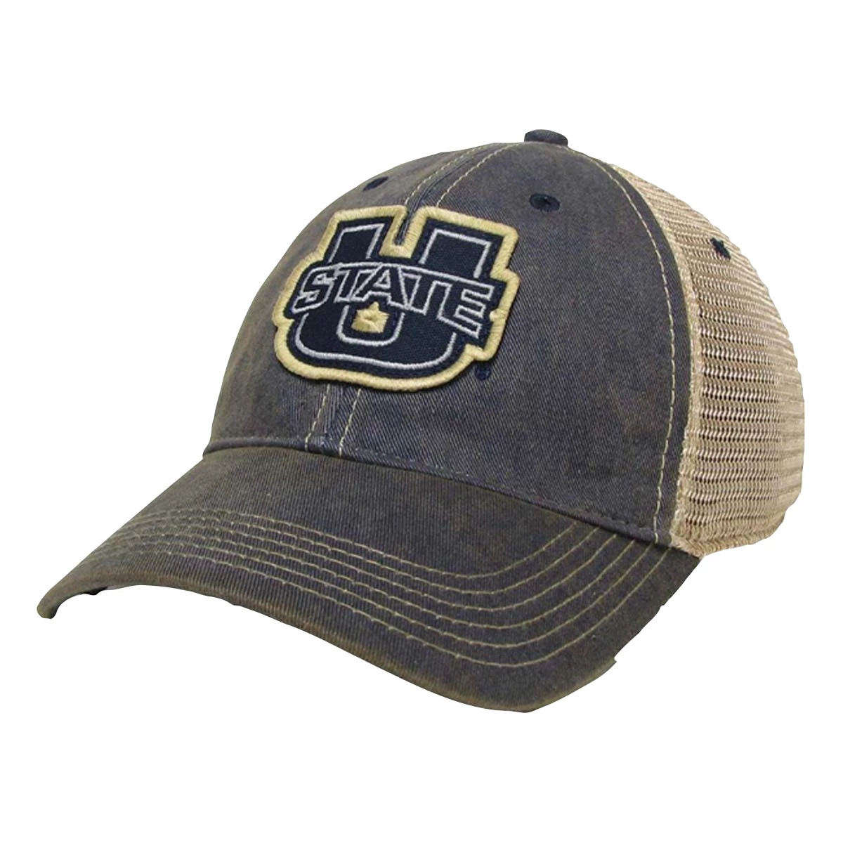 Legacy Athletic Utah State Aggies Patch Hat Navy 1 Legacy Athletic Utah State Aggies Patch Hat Navy