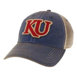Legacy Athletic Kansas Jayhawks Patch Hat Scarlet