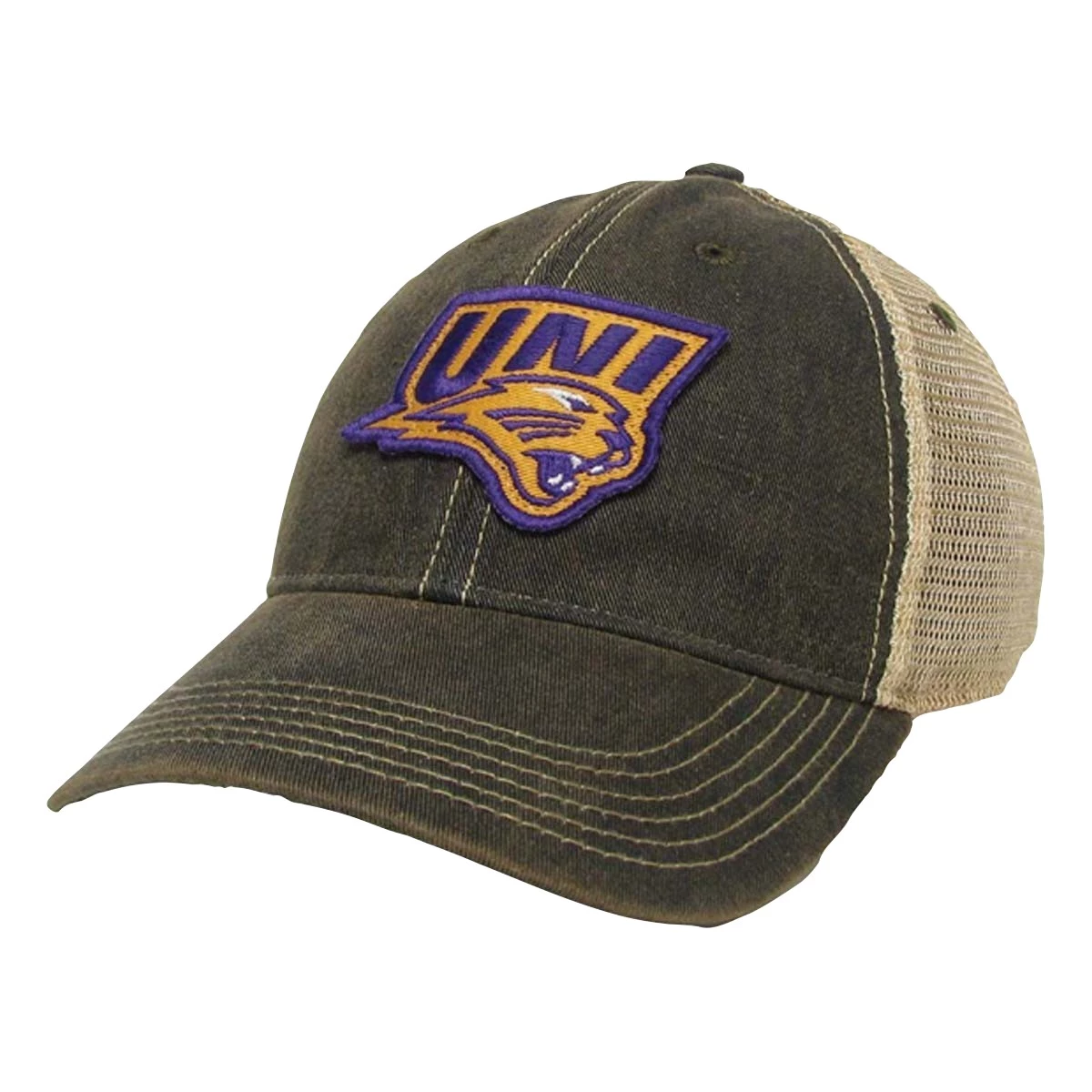 Legacy Athletic Northern Iowa Panthers Patch Hat Black 2 Legacy Athletic Northern Iowa Panthers Patch Hat Black - Image 2