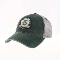 Legacy Athletic Colorado State Rams Bottom Banner Hat Grey Heather