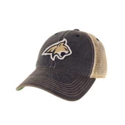 Legacy Athletic Legacy Kids' Montana State Bobcats Patch Hat Navy