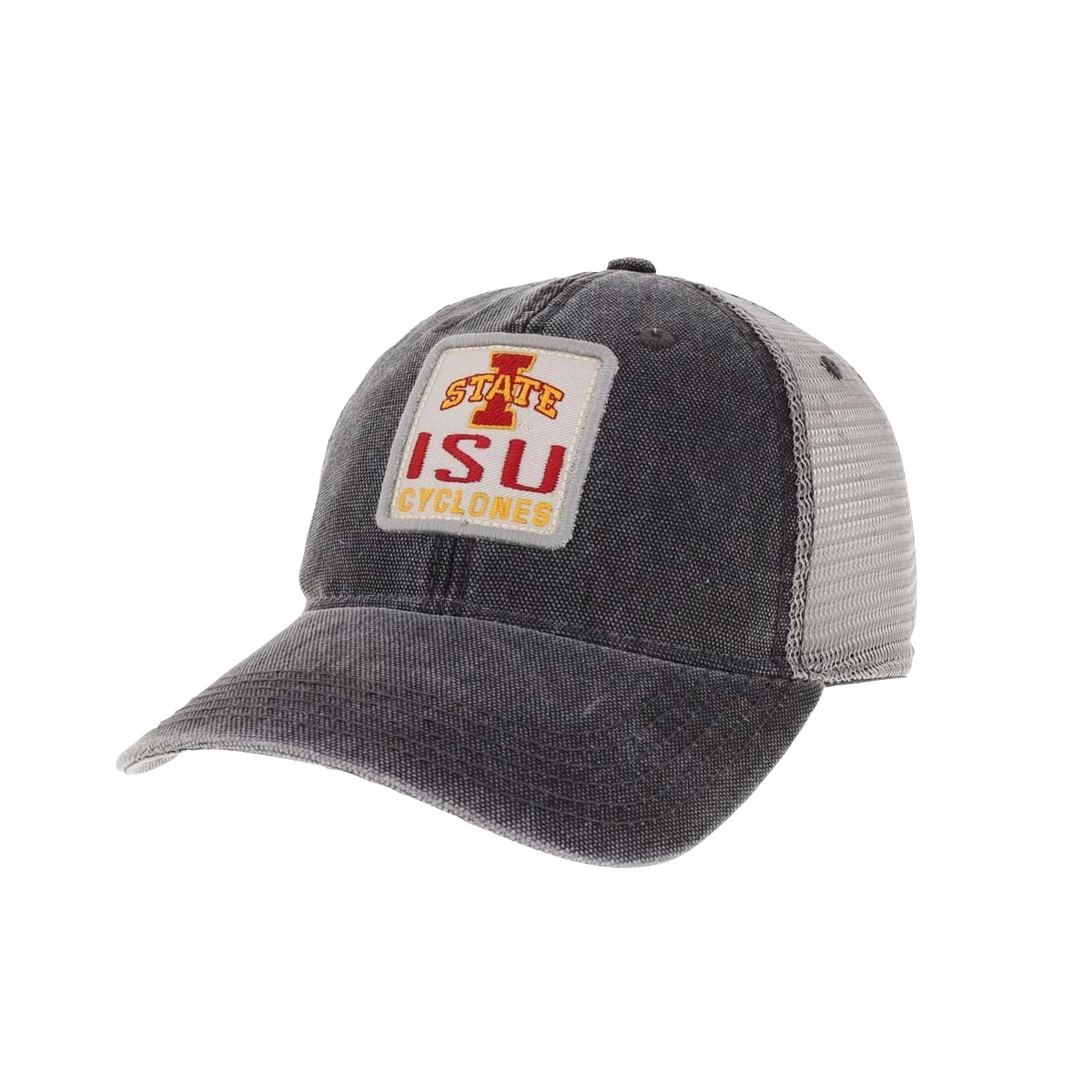 Legacy Athletic Iowa State Cyclones Box Seat Hat Black/grey 2 Legacy Athletic Iowa State Cyclones Box Seat Hat Black/grey - Image 2