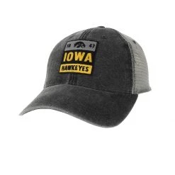 Legacy Athletic Iowa Hawkeyes Rebel Hat Black