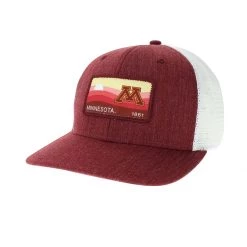 Legacy Athletic Minnesota Golden Gophers Hayesville Hat Burgandy/white