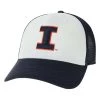 Legacy Athletic Illinois Fighting Illini Low Row Hat White/navy