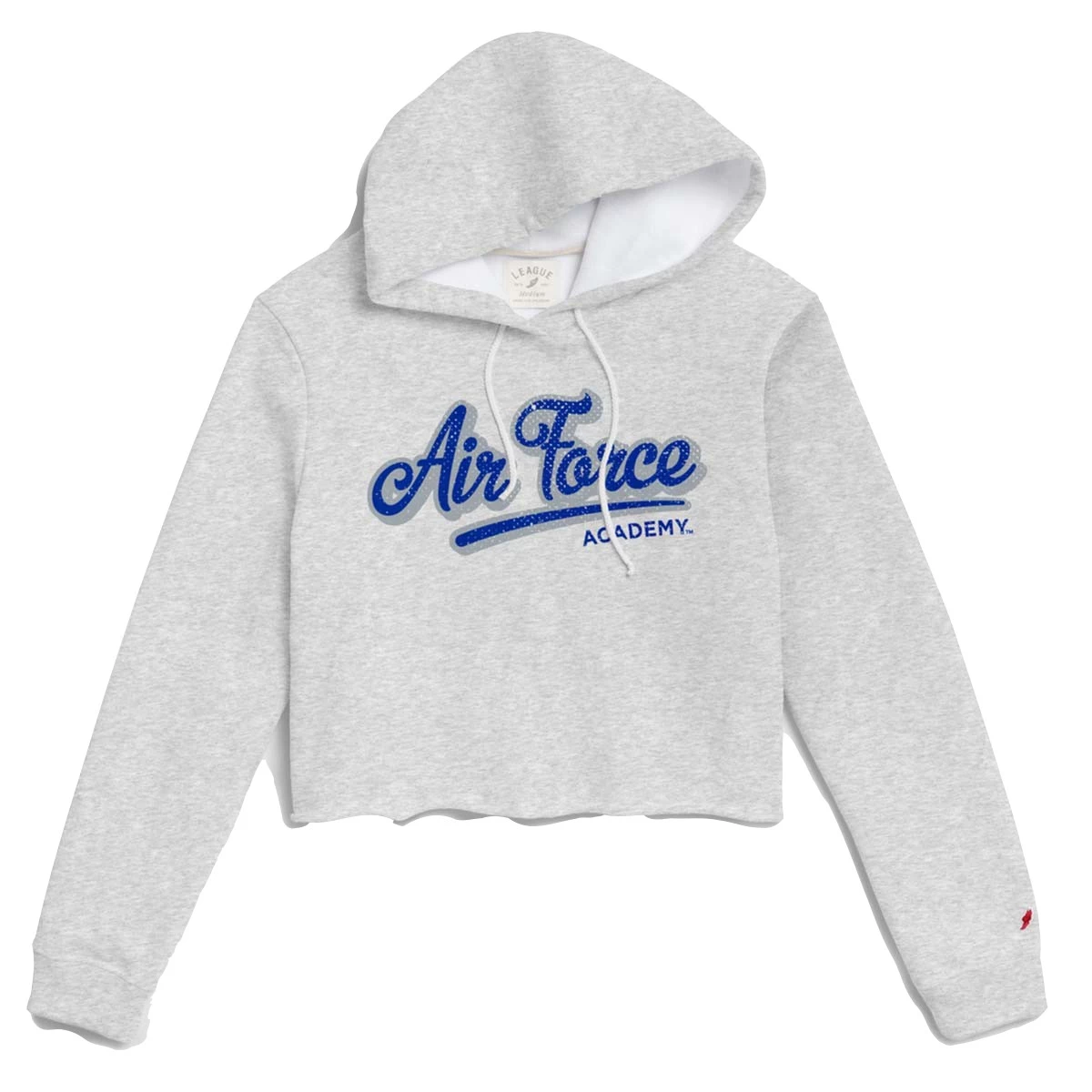 Legacy Athletic Women's Air Force Academy Academy Hoodie Ash 2 Legacy Athletic Women's Air Force Academy Academy Hoodie Ash - Image 2